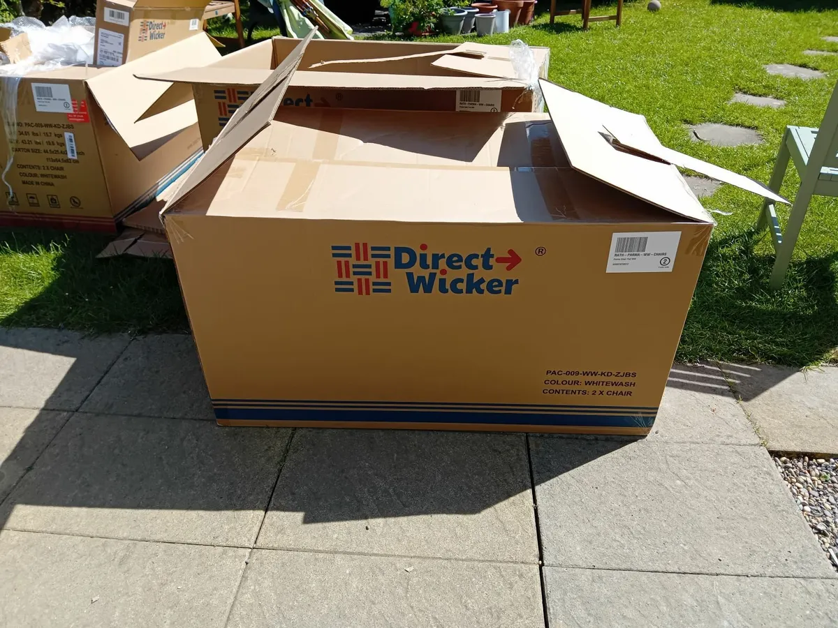 3 large Cardboard boxes