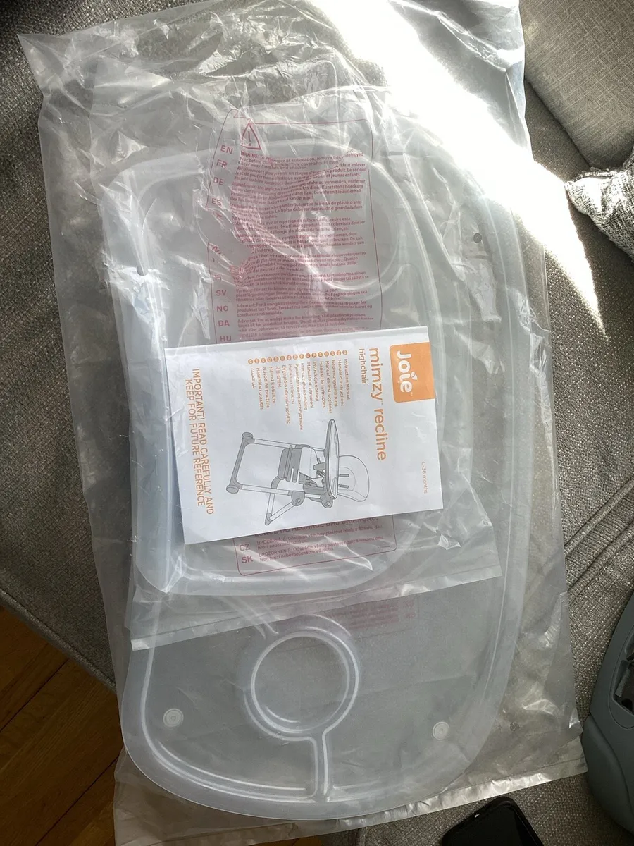 Joie Mimzy recline high chair 2in1 - Image 1