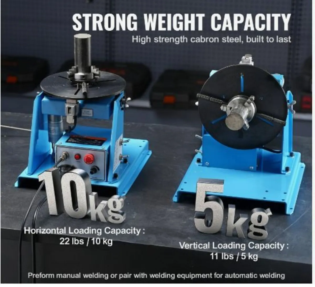 10KG Rotary Welding Positioner 0-90° Positioning - Image 2
