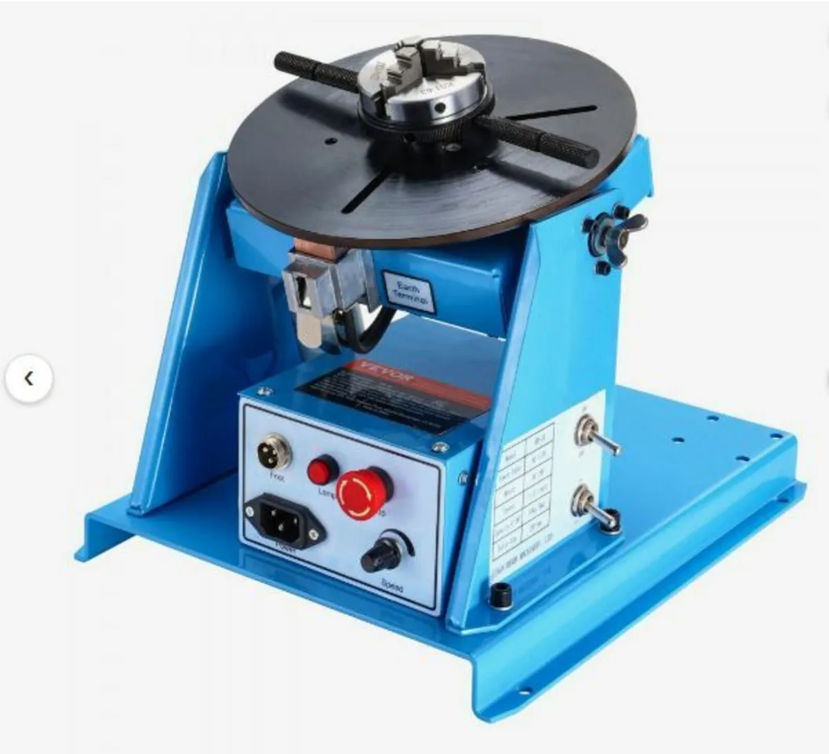 10KG Rotary Welding Positioner 0-90° Positioning - Image 4