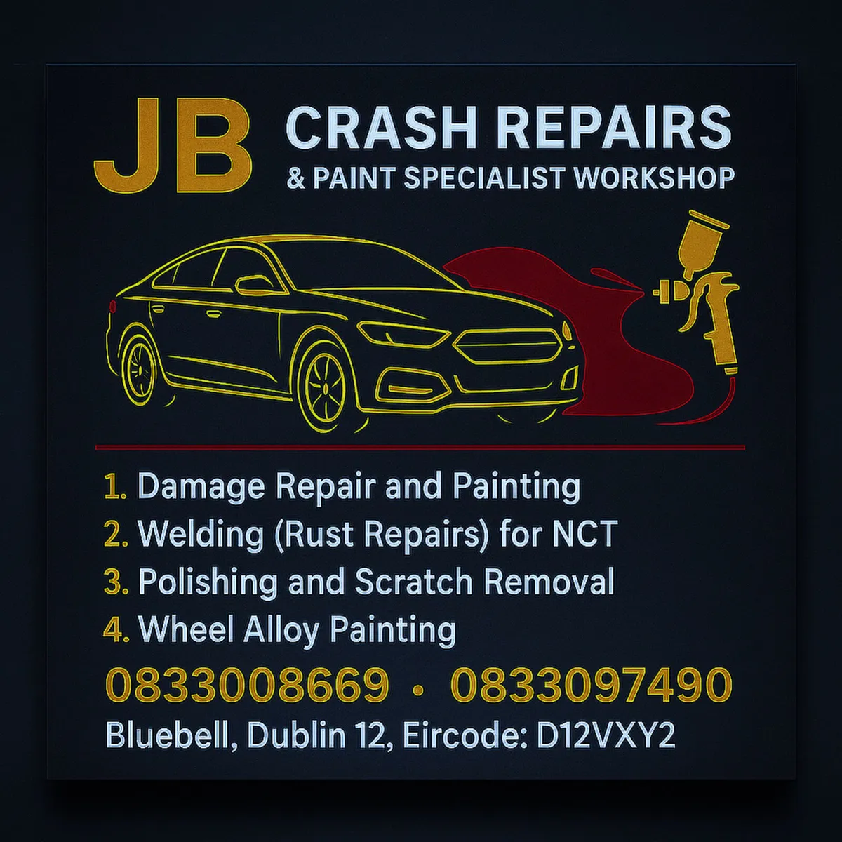 JB crash repair - Image 1