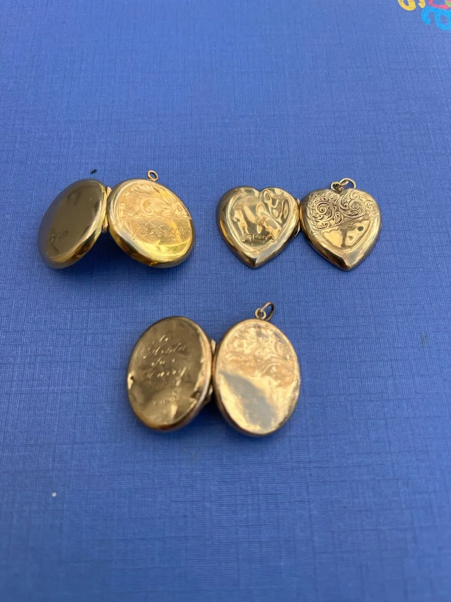 Gold Lockets - Image 1