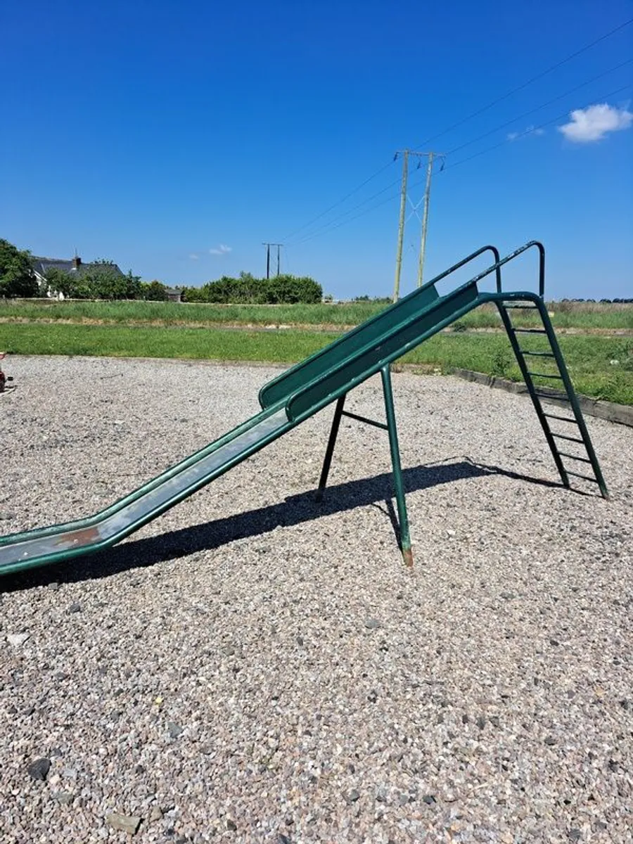 Galvanised slide