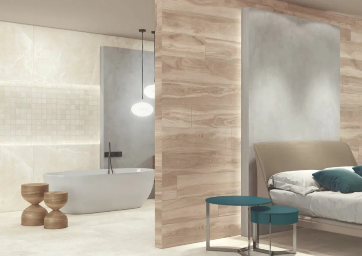 Soapstone white rectified Tiles - Image 2