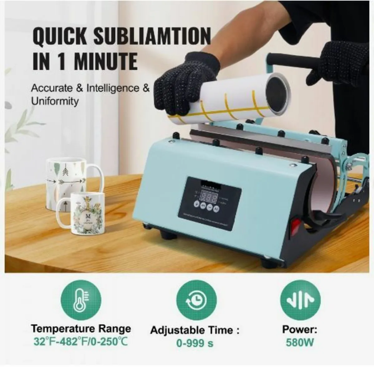 Tumbler Heat Press Machine 11-30oz - Image 3