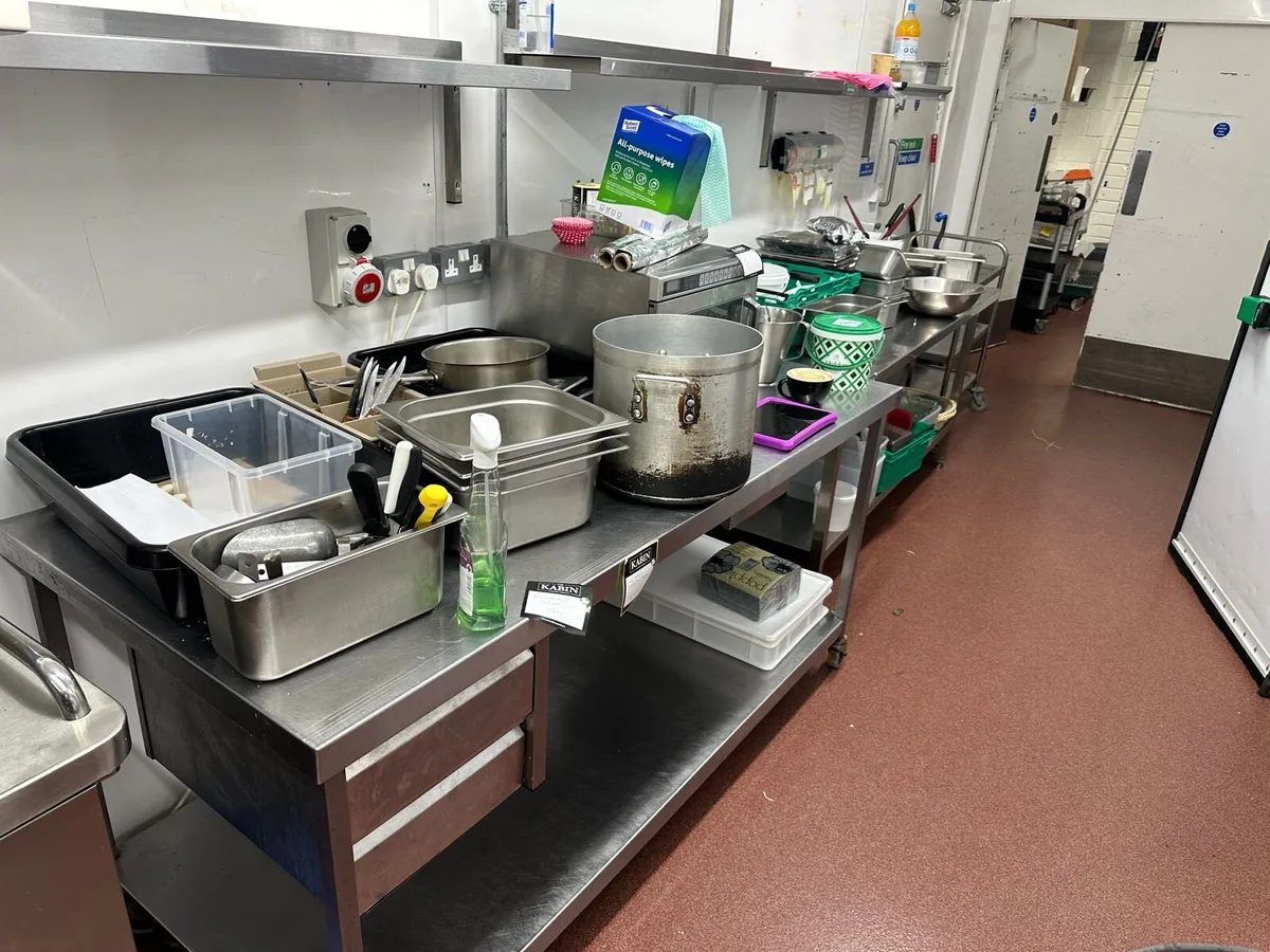 Stainless Steel Tables - Image 1