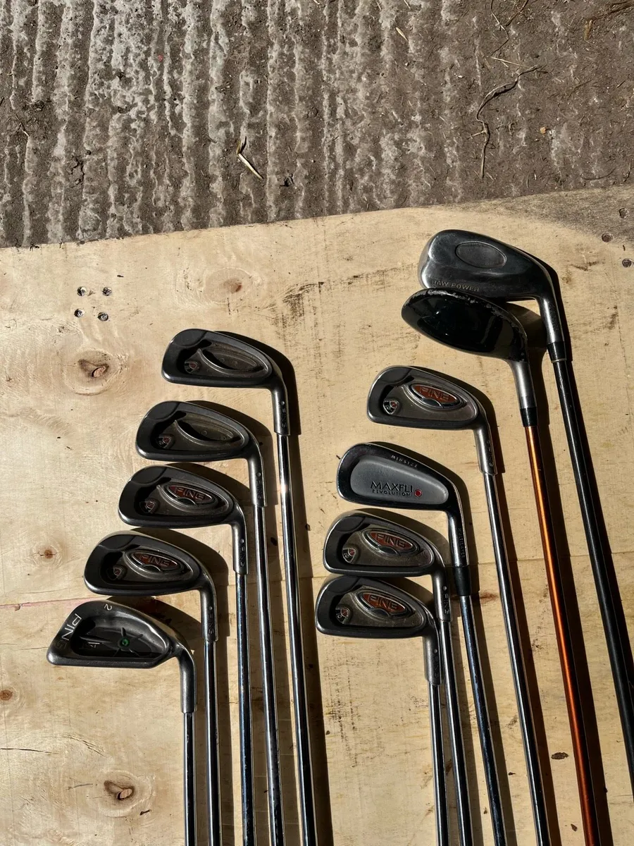 Ping g10 iron set and hybrid - Image 1