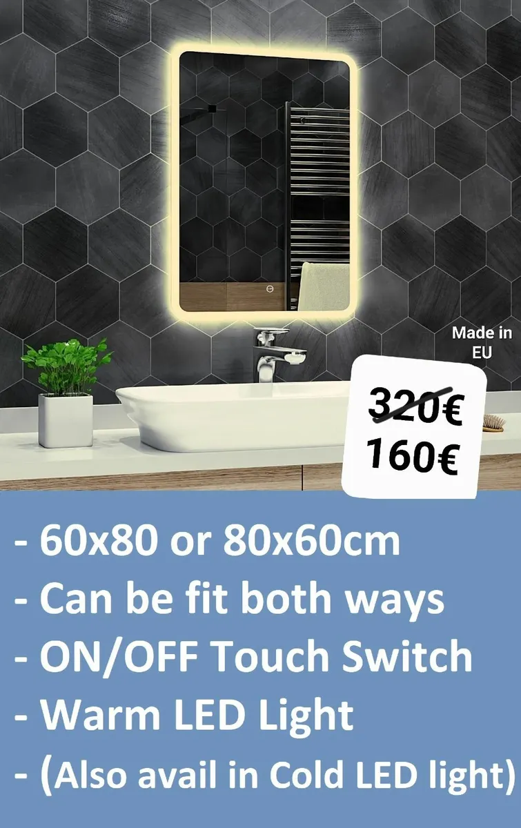 LED Bathroom Mirror - Image 2
