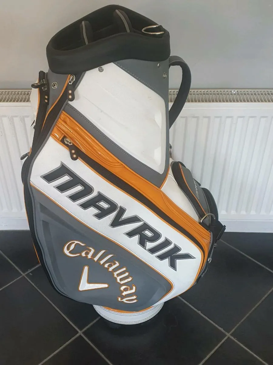 CALLAWAY MAVERICK LEATHER TOUR BAG - Image 1