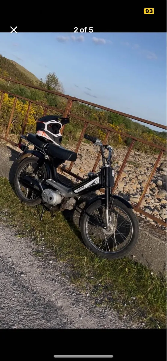Skywing 50cc Vintage Moped - Image 2
