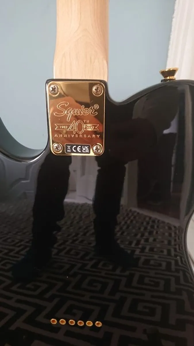 Fender Squier Telecaster 40th Anniversary Gold Edition - Image 4