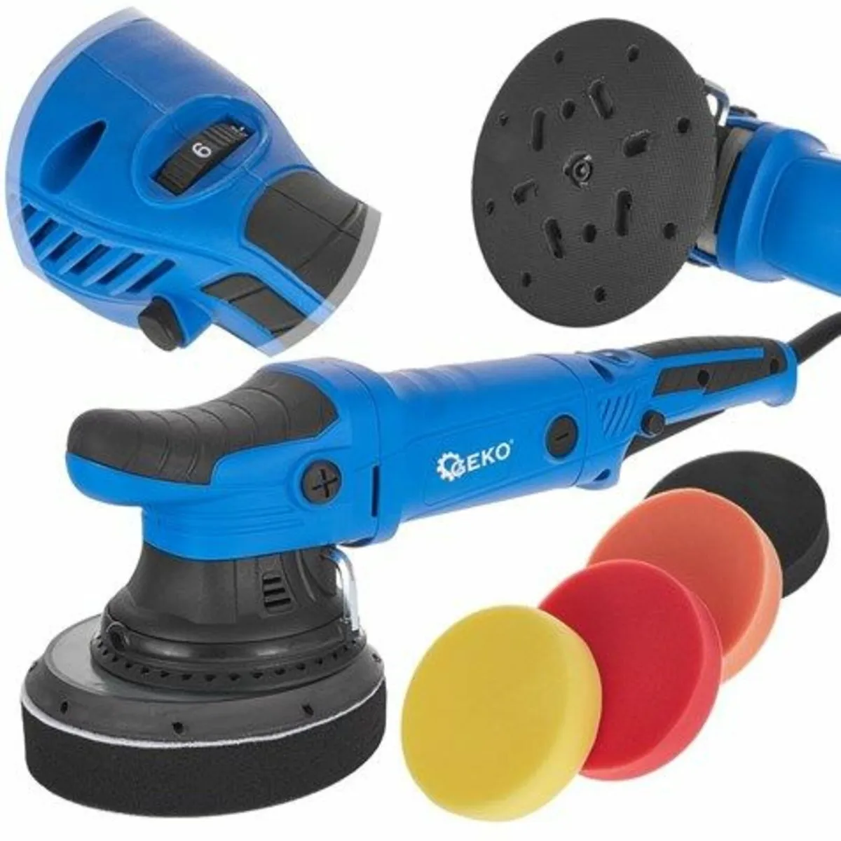 Geko DA Polisher 150mm/6" G80293