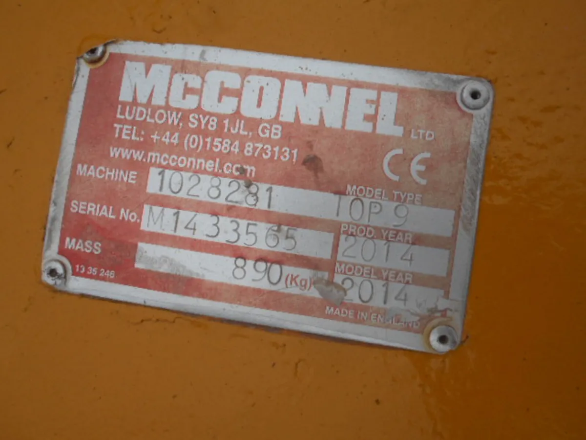 MCCONNEL TOPPER 9, 2014, NEW BLADES - Image 4