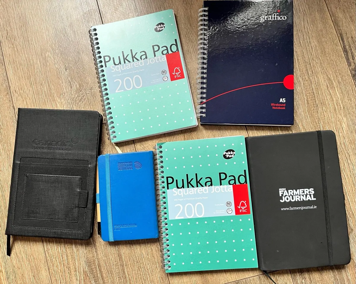 6 new notebooks - Image 1