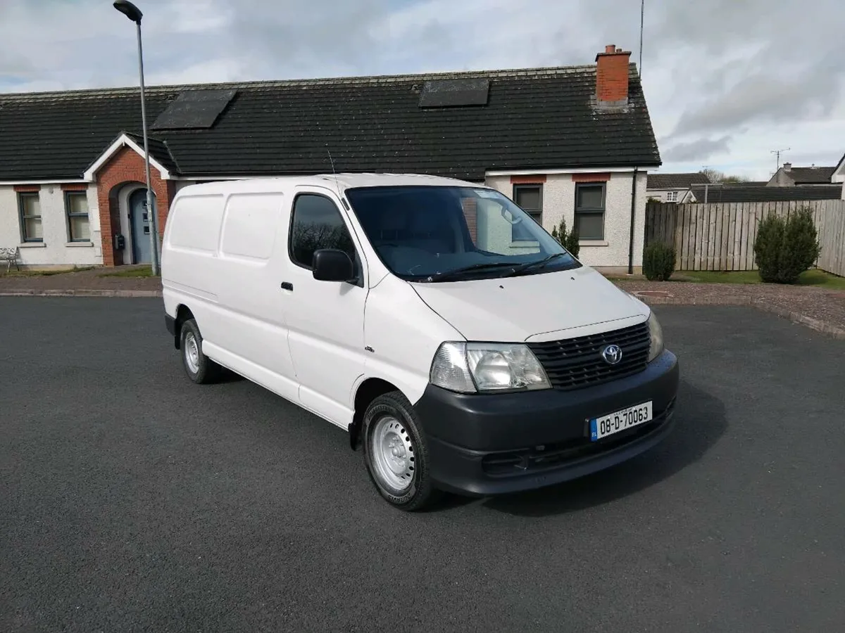2008 hiace test 18/02/26 tax 08/25 - Image 1