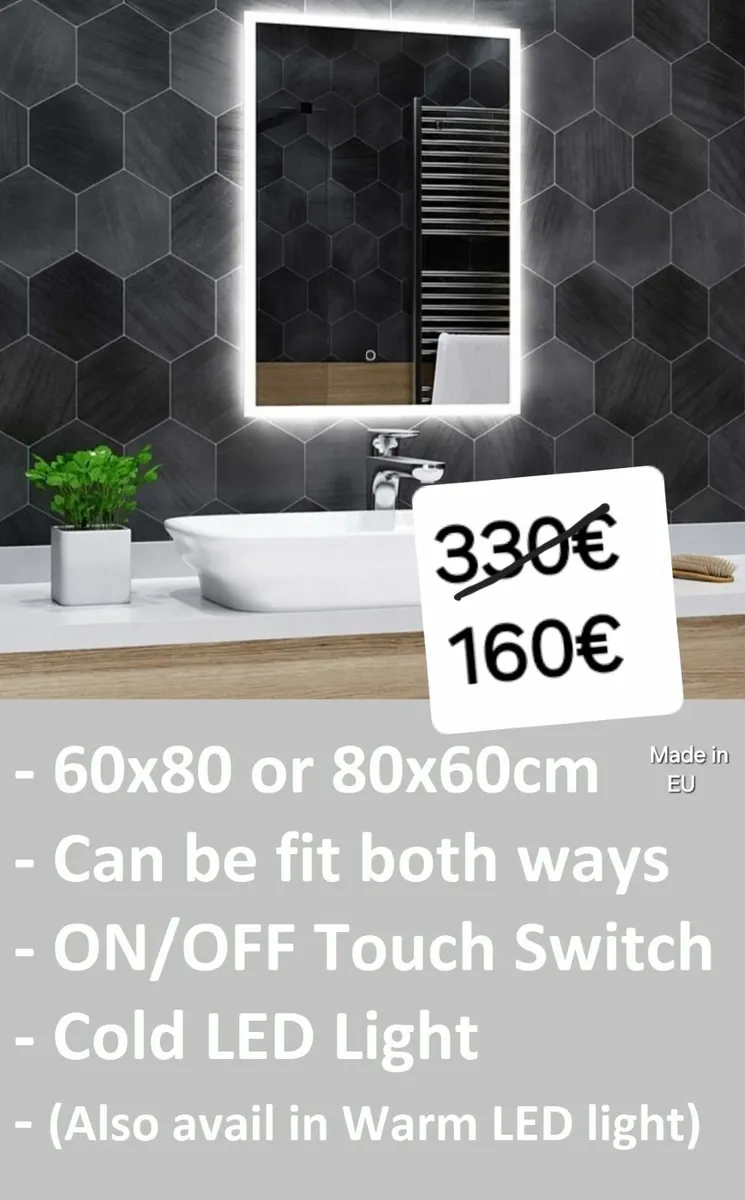 LED Bathroom Mirror - Image 1