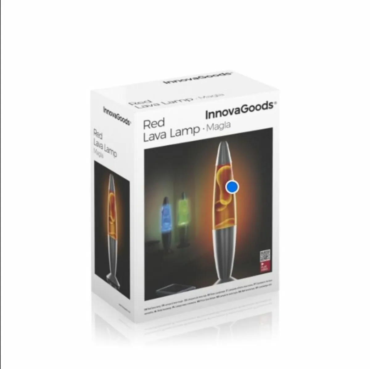 InnovaGoods Lava Lamp Magla Red - Image 1