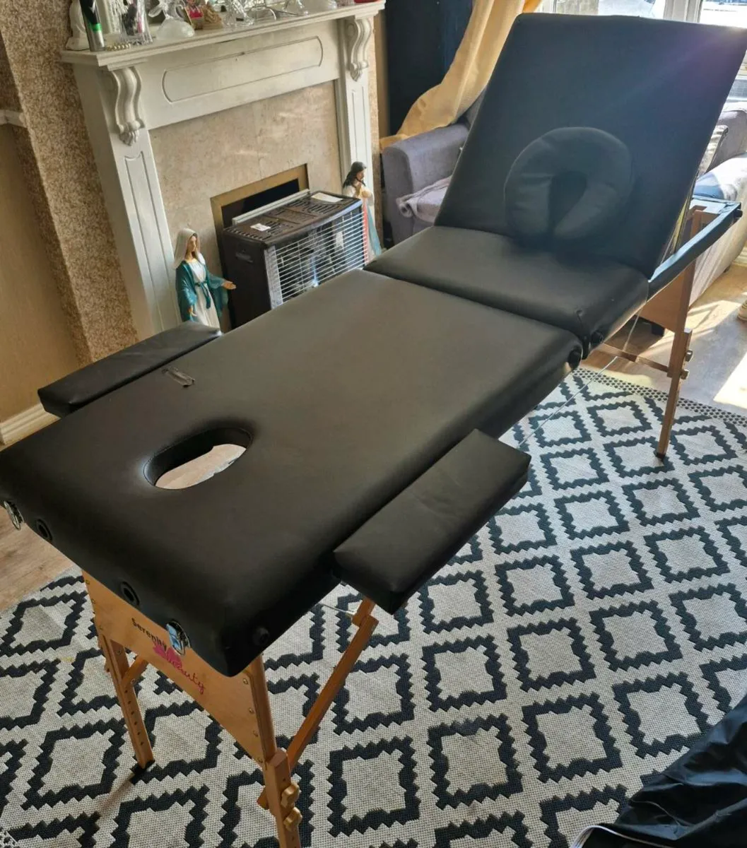 Massage Table Massage Bed Spa Bed 185cm Long Porta - Image 1