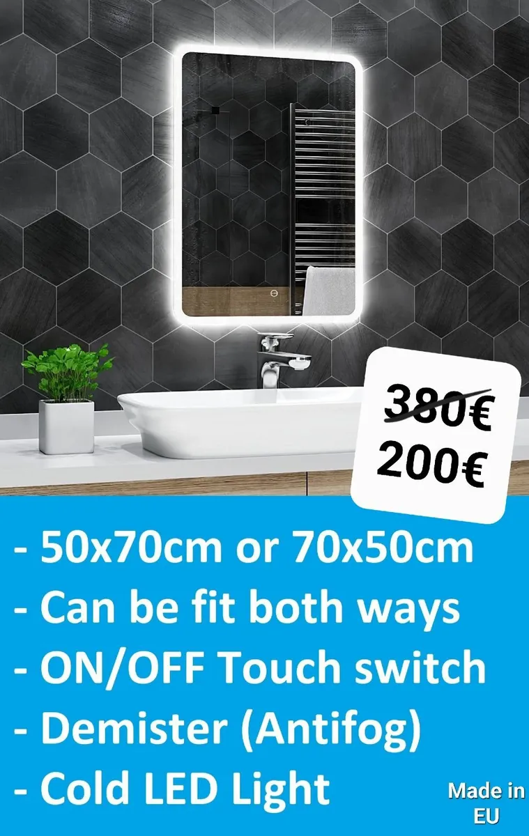 LED Bathroom Mirror - Image 1