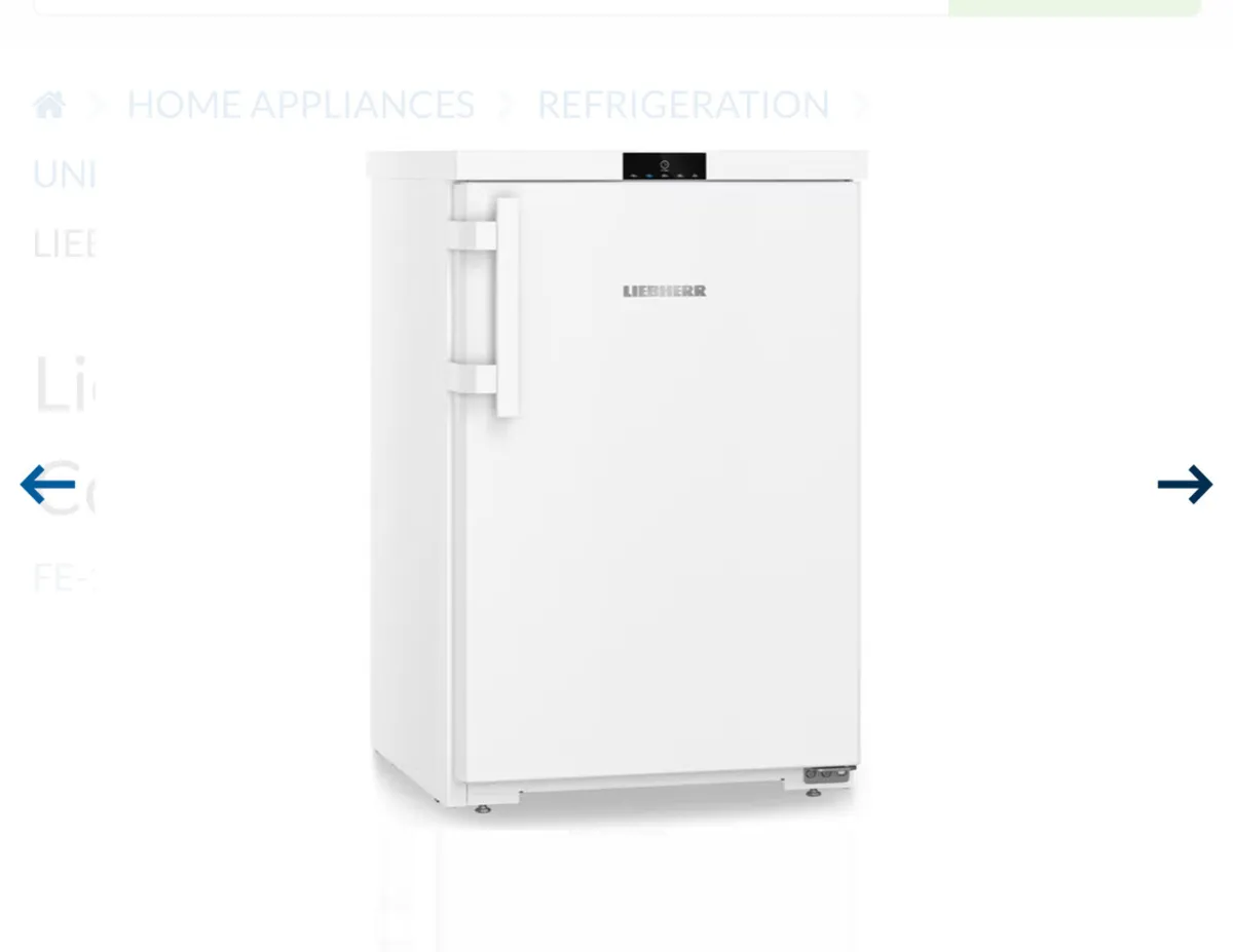 Under counter fridge and freezer - Image 1
