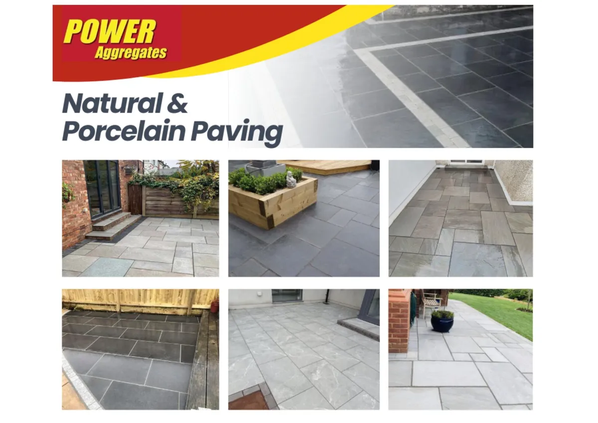 Porcelain & Natural Paving - Image 1