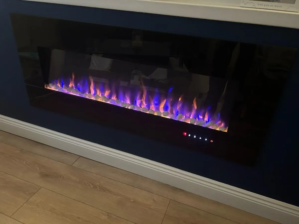 Wall Mounted Electric Fire - Image 2