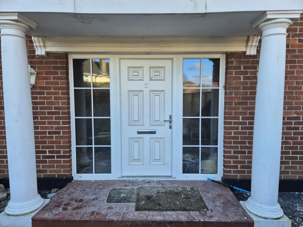 White composite door - Image 2