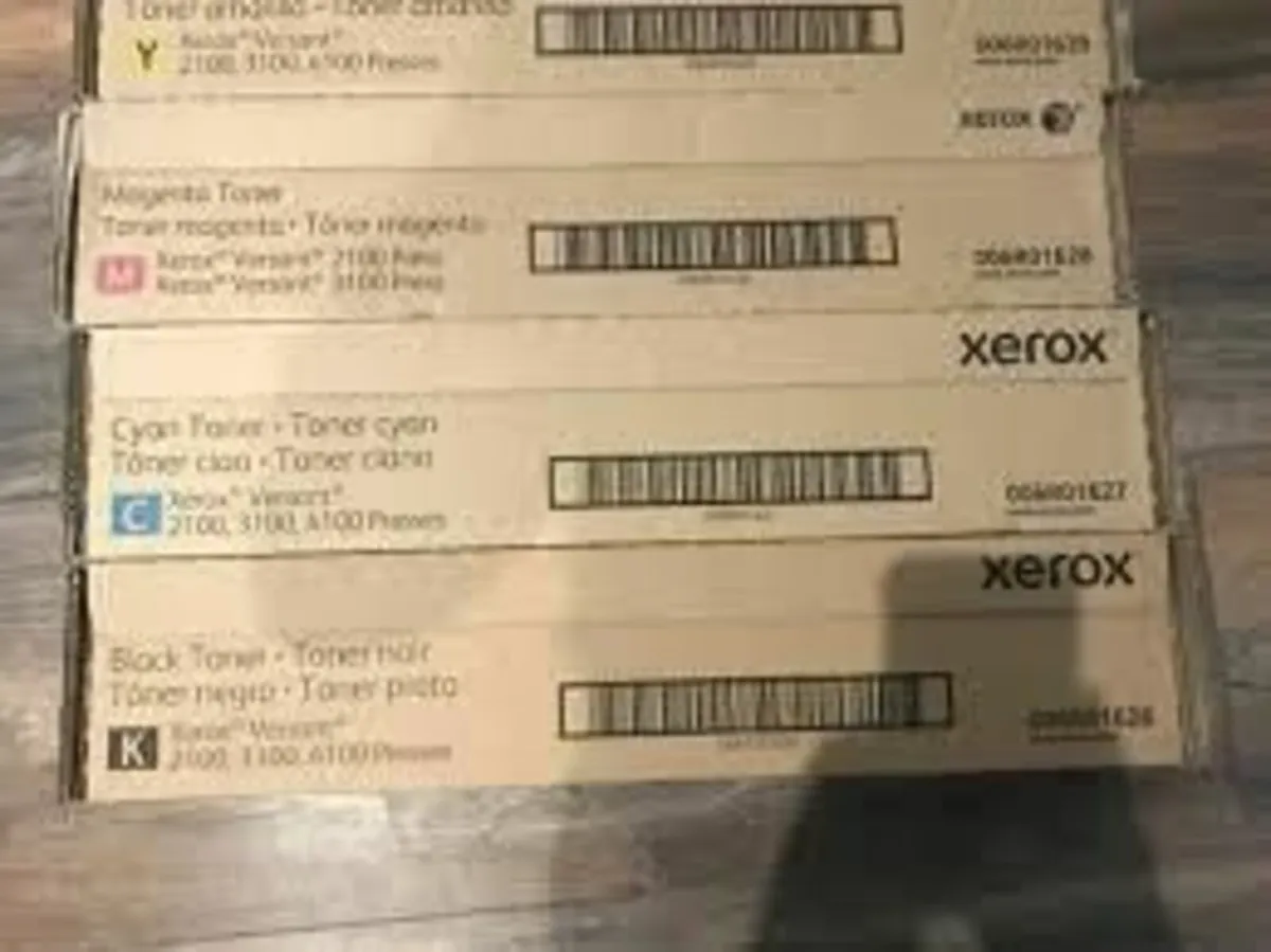 Xerox CMYK Toners - Versant 2100 3100 4100