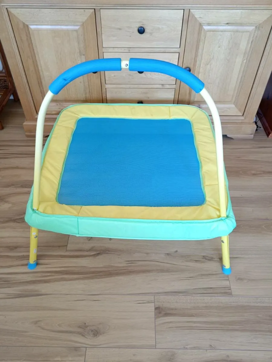kids trampoline collection only - Image 1