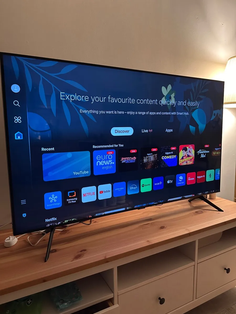 Samsung 55’’ CU7100 4K UHD Smart TV - Image 1