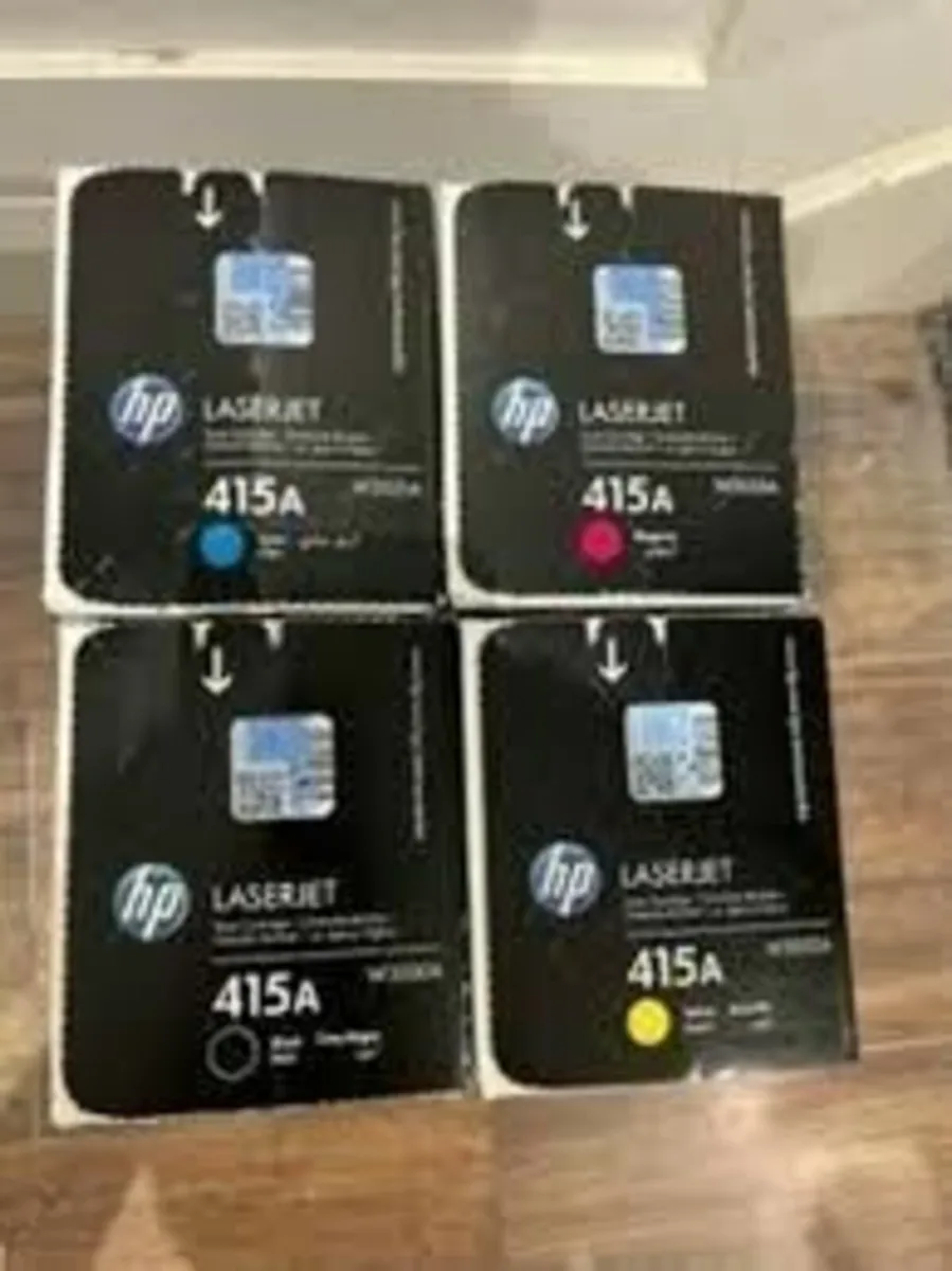 set of 4 HP 415A Colour Toners