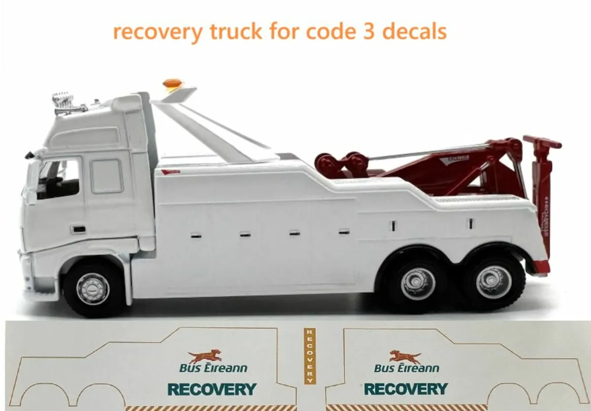 1:76 Scale, recovery with decals. Free Post - Image 2