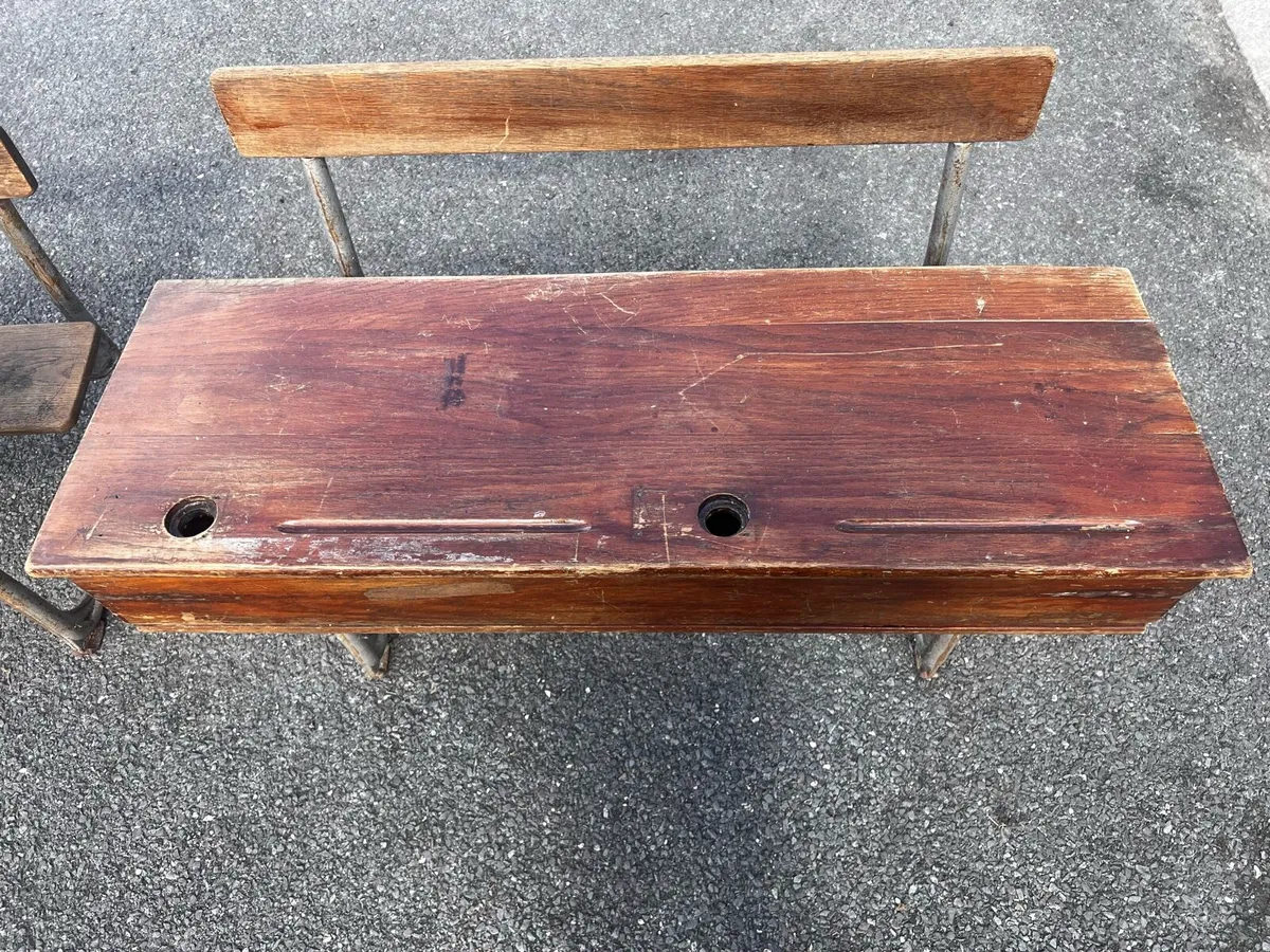 Old school desks - Image 1