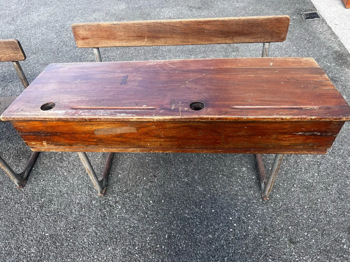 Old school desks - Image 3