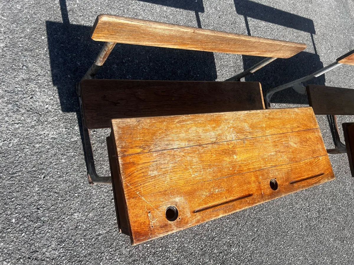 Old school desks - Image 4