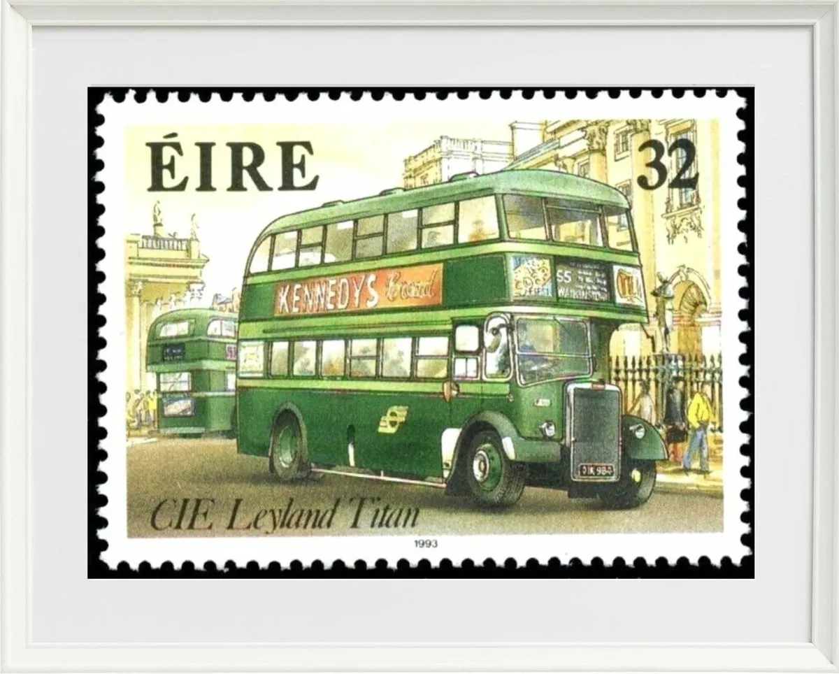 Dublin Bus ; The Canvas Stamp - Image 2