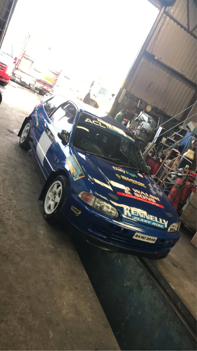 Honda Civic eg rally car class 16 - Image 2