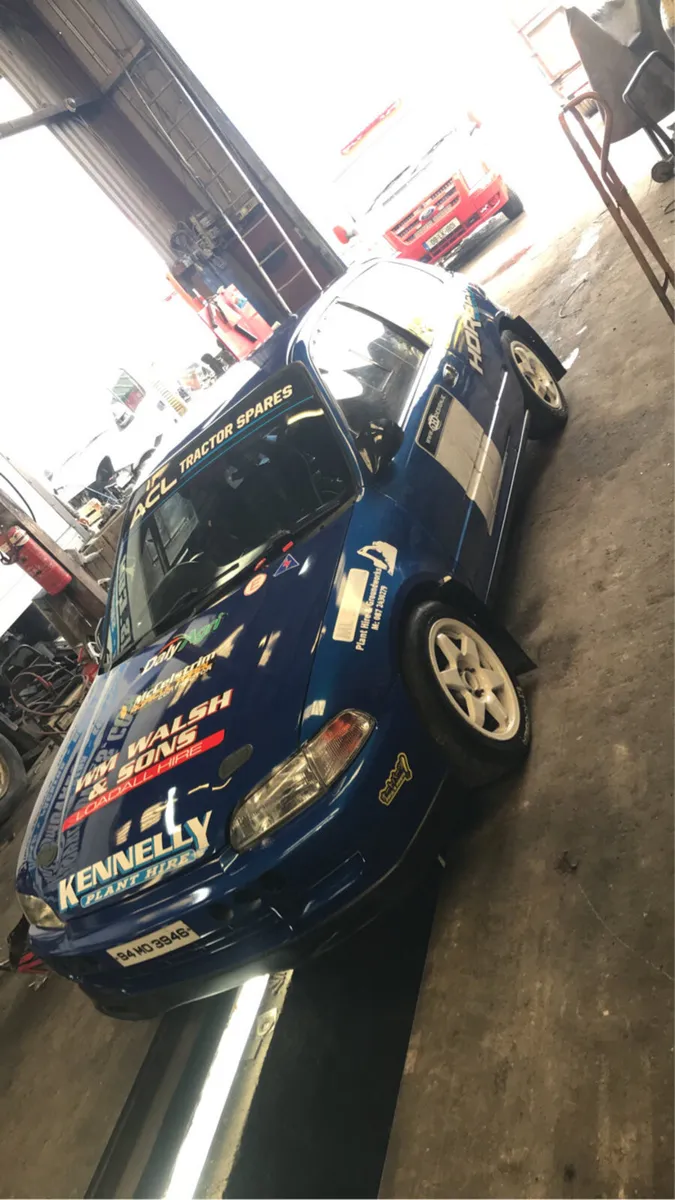 Honda Civic eg rally car class 16 - Image 3