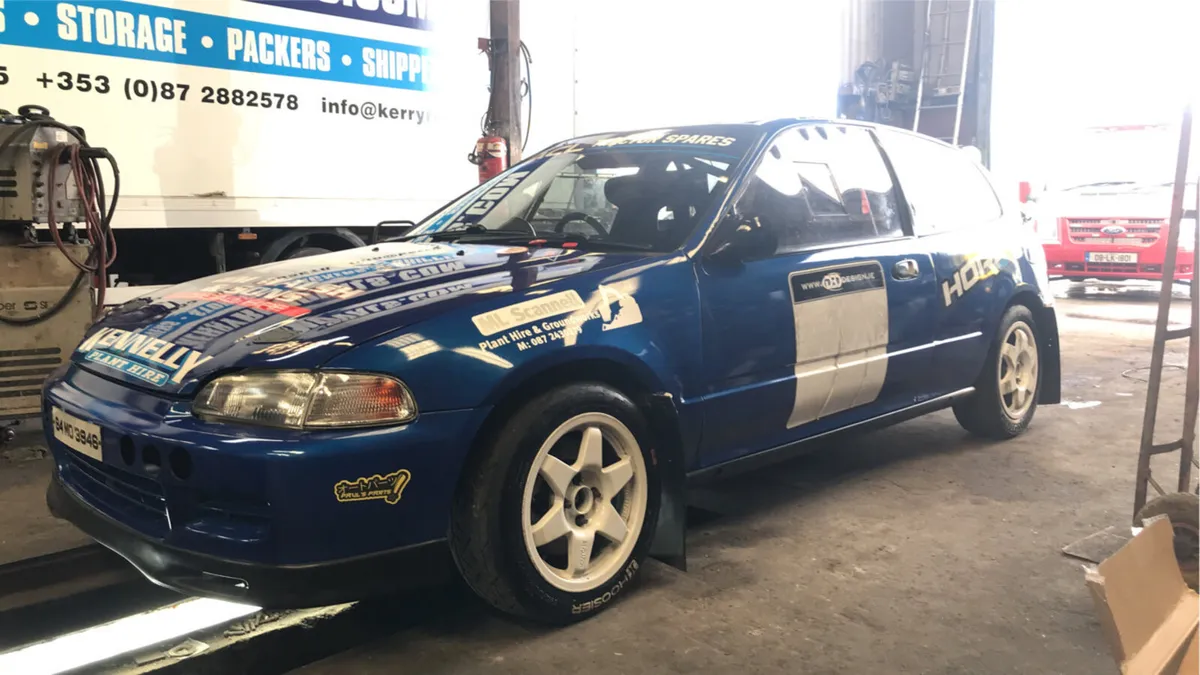 Honda Civic eg rally car class 16 - Image 4
