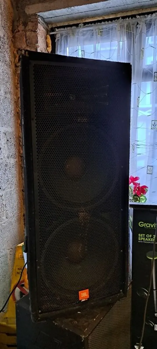 JBL JRX125 Dual 15" Passive DJ/PA Speakers - Image 3