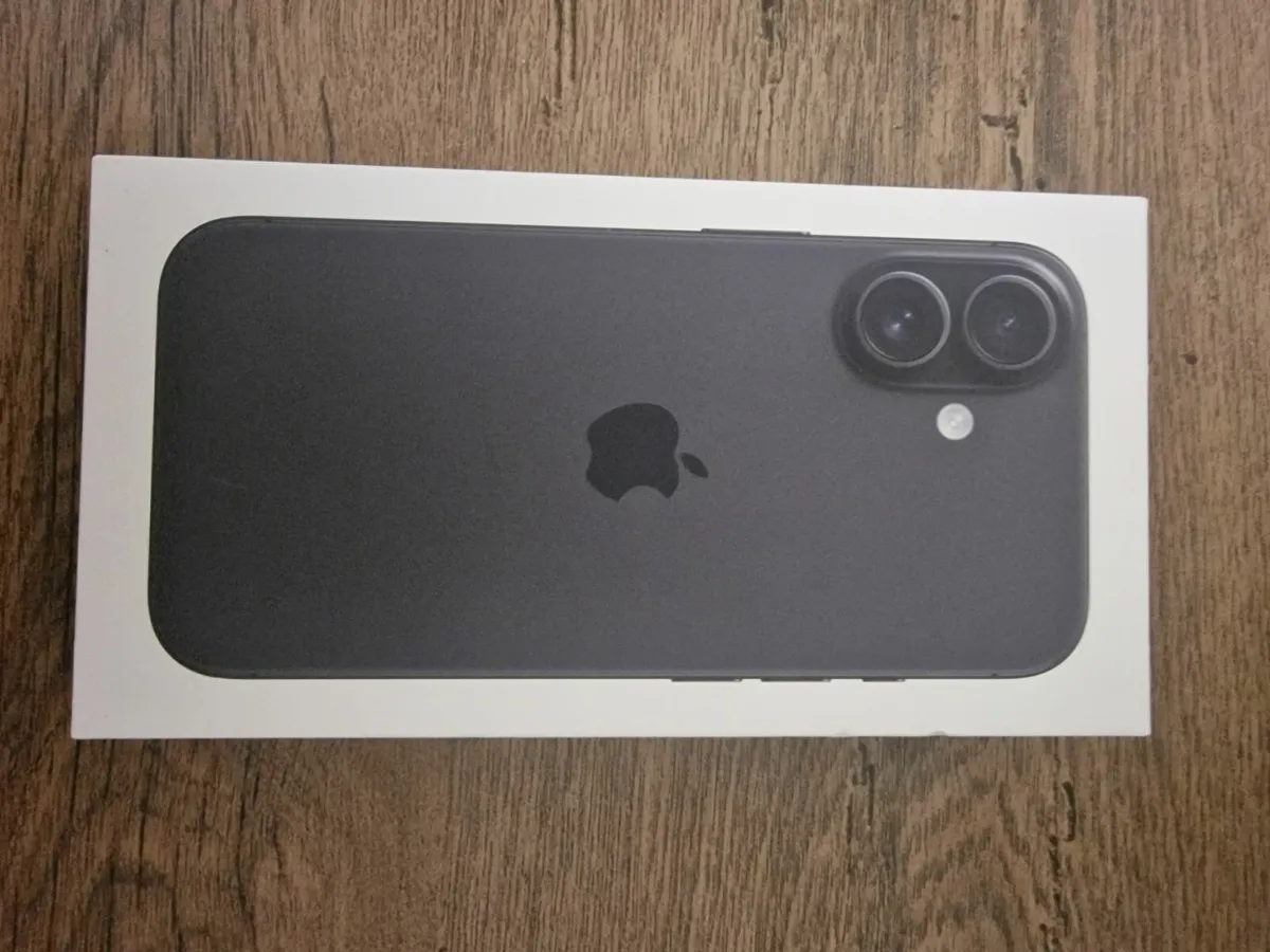 IPhone 16 5g black 128 Gb unloced - Image 1