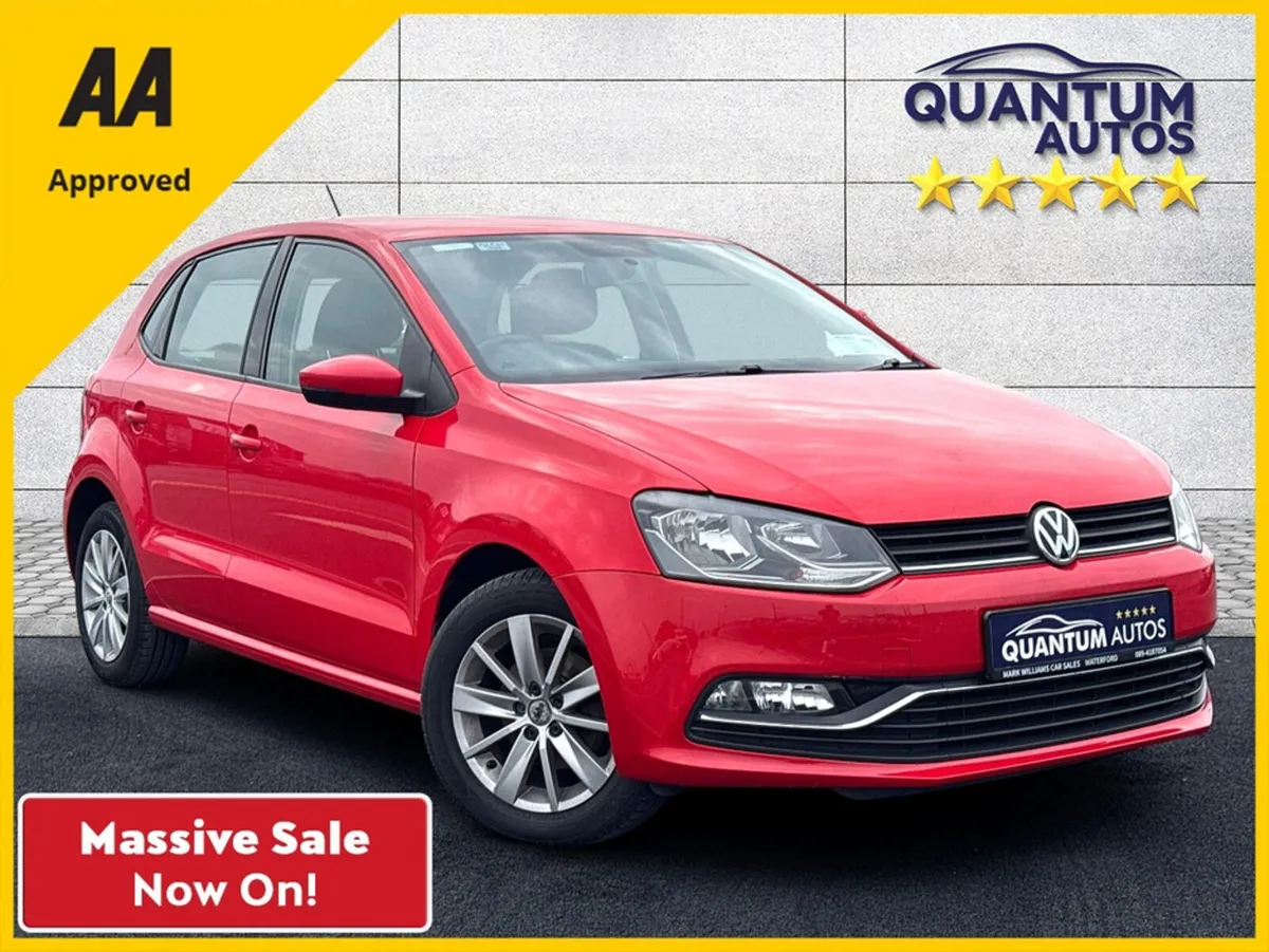 Volkswagen Polo 2014 SE 1.0 PETROL 5DR €59 P/W WIT - Image 1