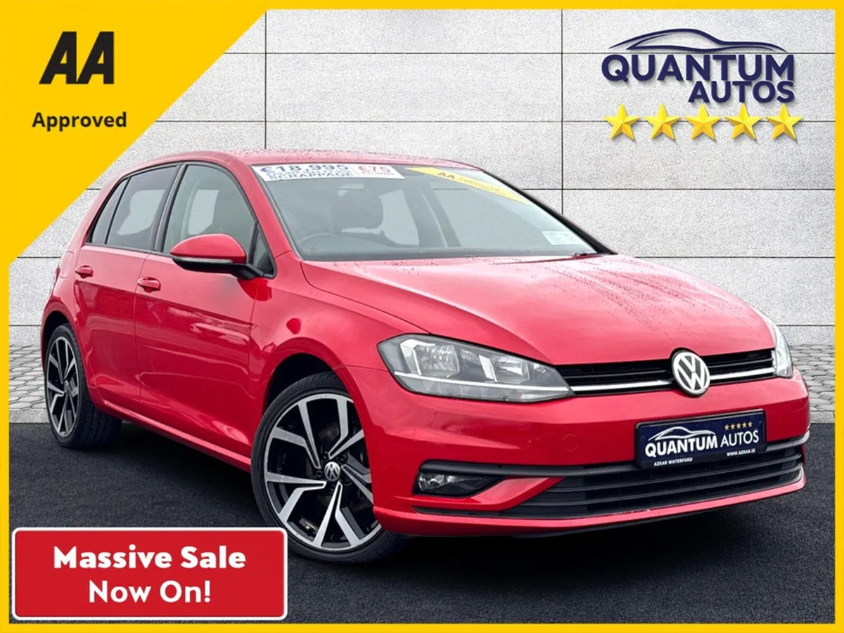 Volkswagen Golf 2019 TRENDLINE 1.6 TDI 5DR €83 P/W - Image 1