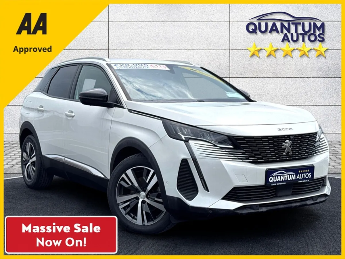 Peugeot 3008 2022 FL ALLURE BLUE 1.5 HDI €132 P/W - Image 1