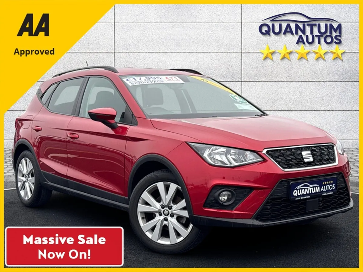 SEAT Arona 2021 SE+ 1.0 TSI  5DR €83 P/W WITH NO C - Image 1