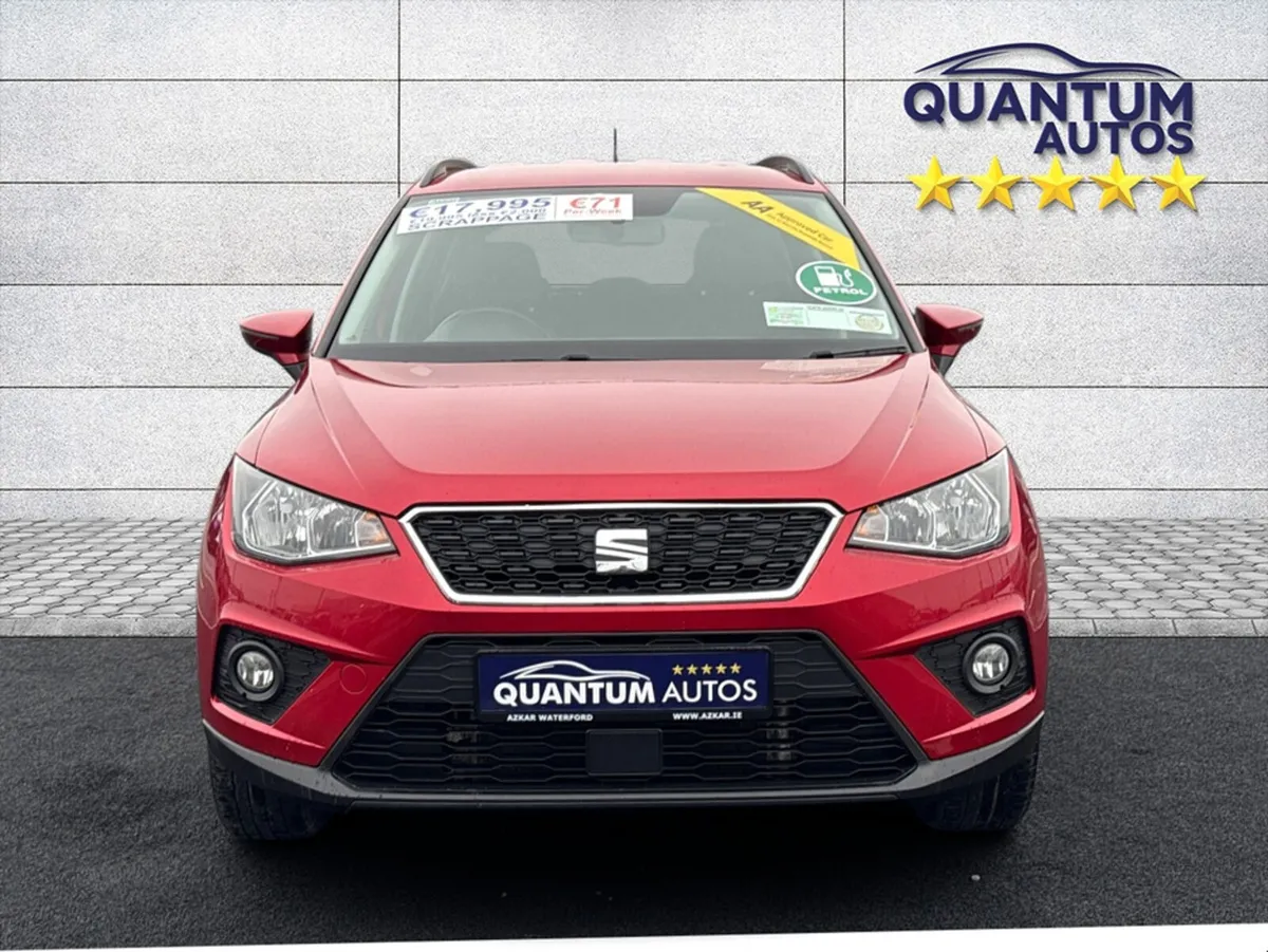 SEAT Arona 2021 SE+ 1.0 TSI  5DR €83 P/W WITH NO C - Image 2
