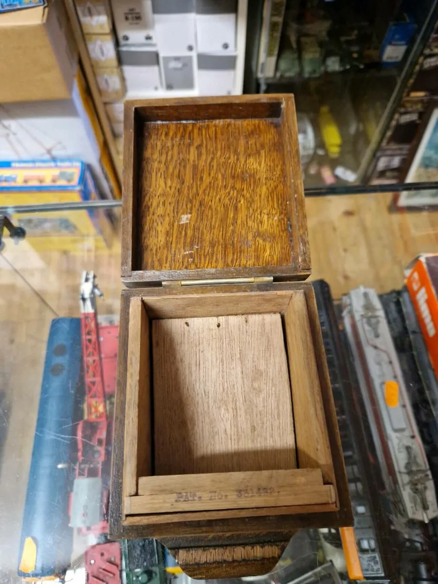 Vintage Antique Cigarette Tobacco Box - Image 3