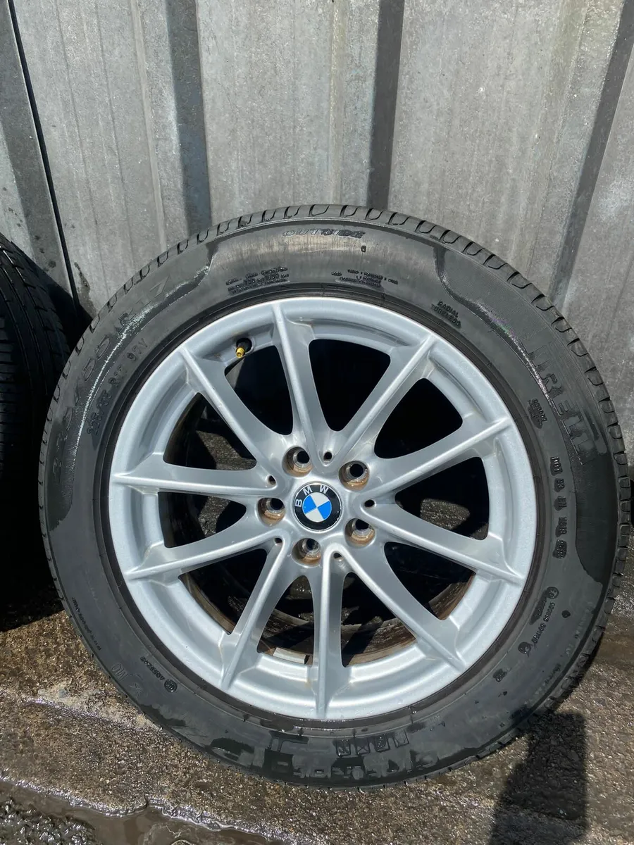 17 inch genuine BMW alloys w/tyres - Image 2