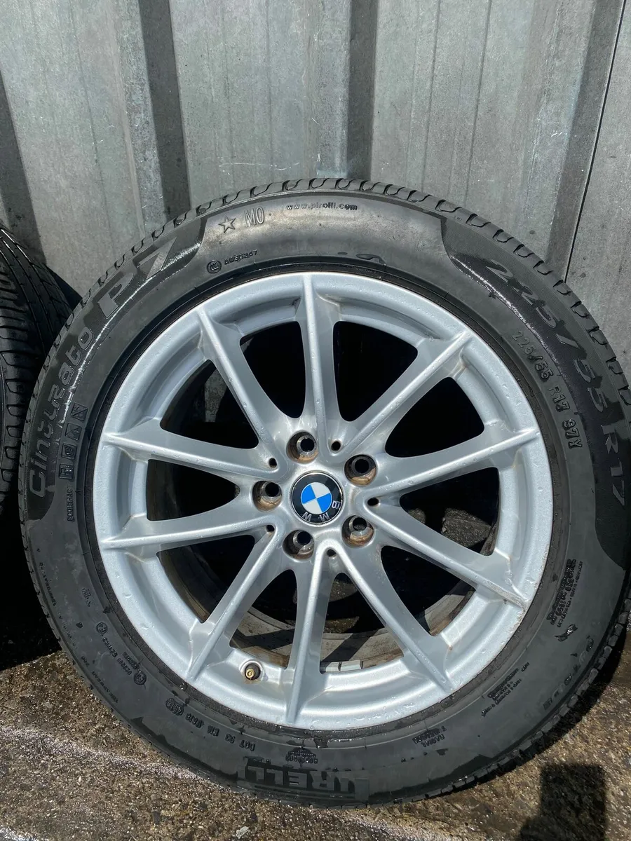 17 inch genuine BMW alloys w/tyres - Image 3