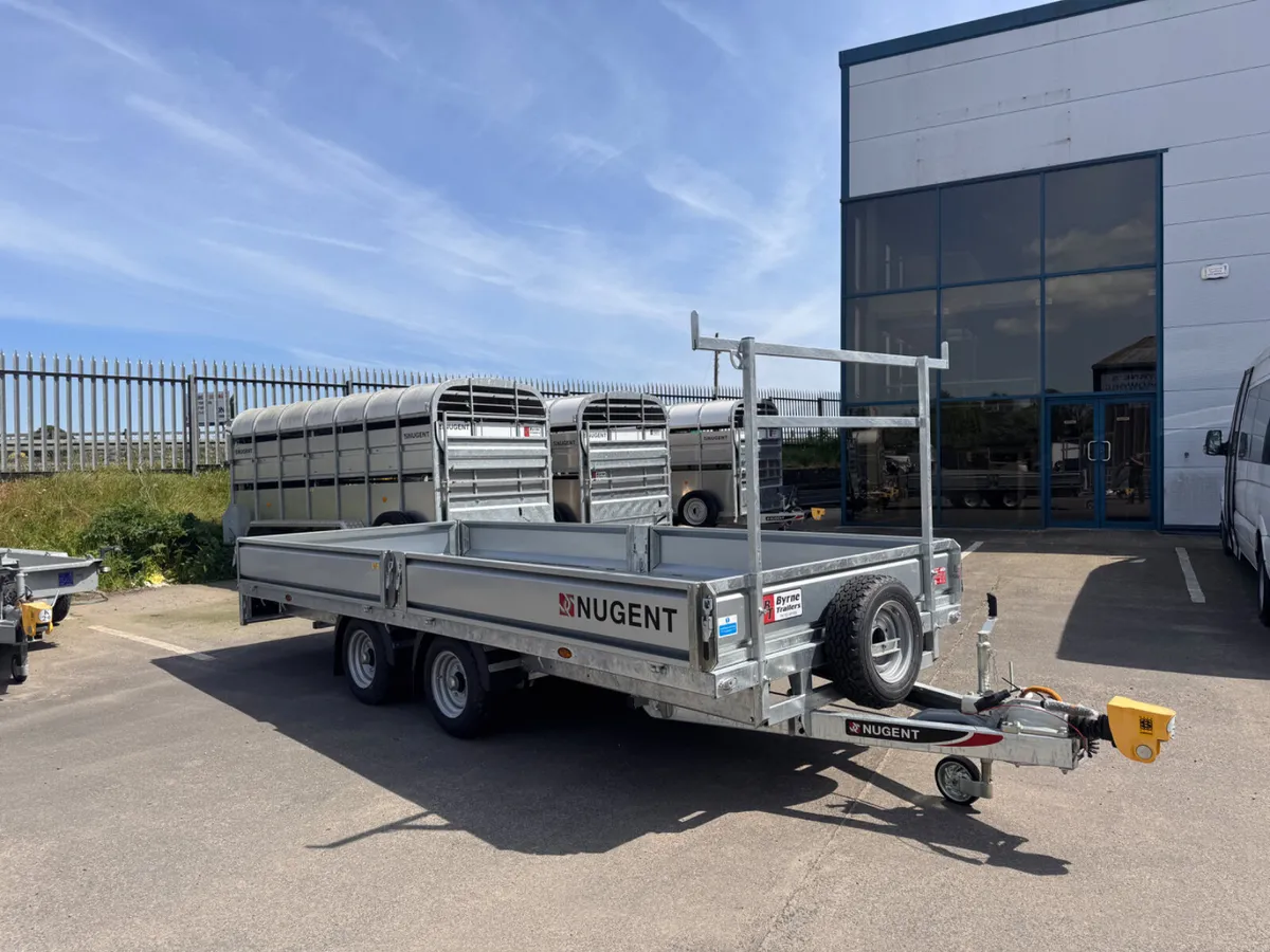 New Nugent 16x6’7 Twin axle Trailer - Image 1